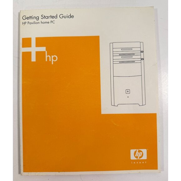 Hp Getting Started Guide HP Pavilion Home PC 2004 Paperback - Picture 1 of 8